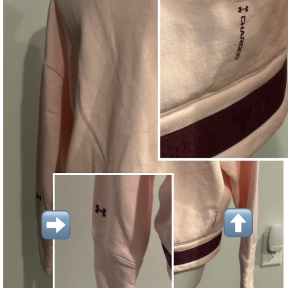 Under Armour Toro Collab Crew Neck Sweatshirt EUC - Picture 6 of 7